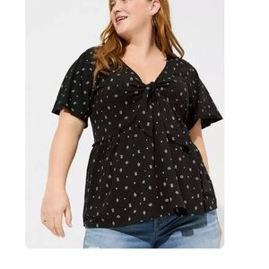 TORRID BABYDOLL TOP